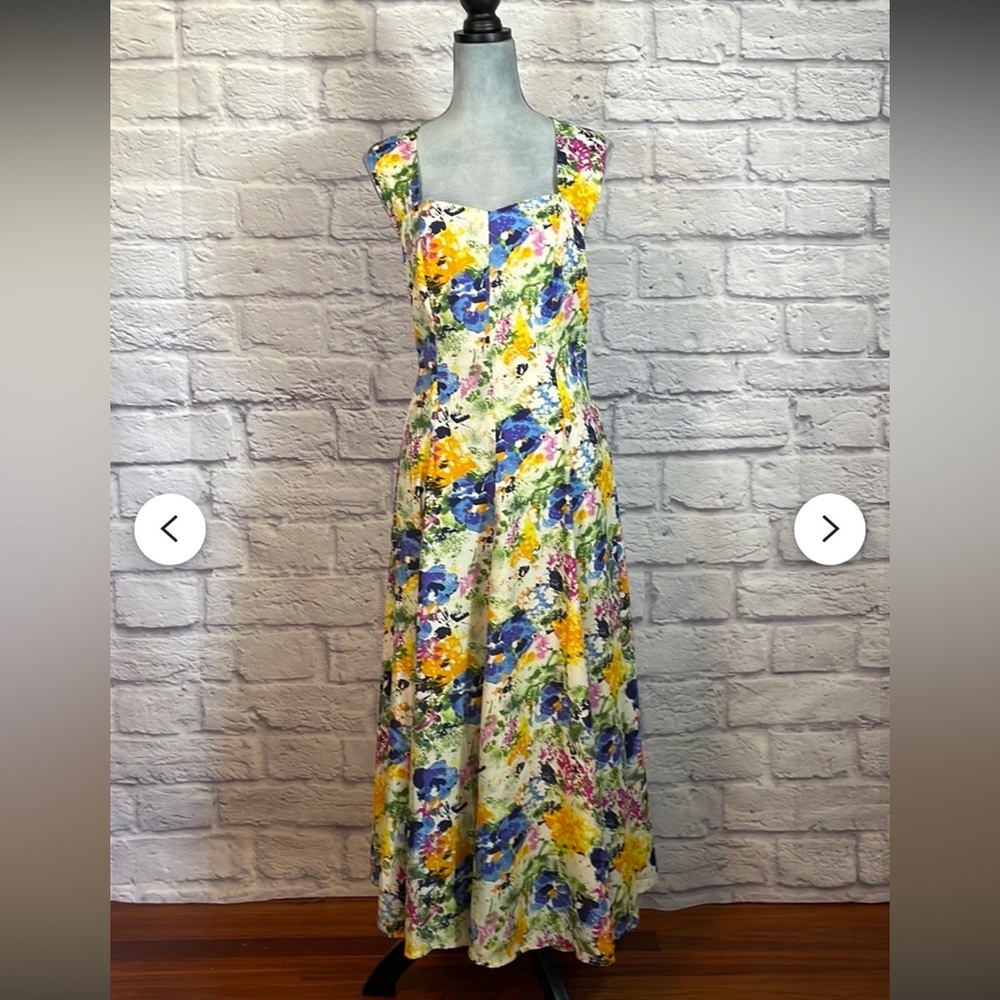 Vintage 90s Y2K The Limited Floral Dress